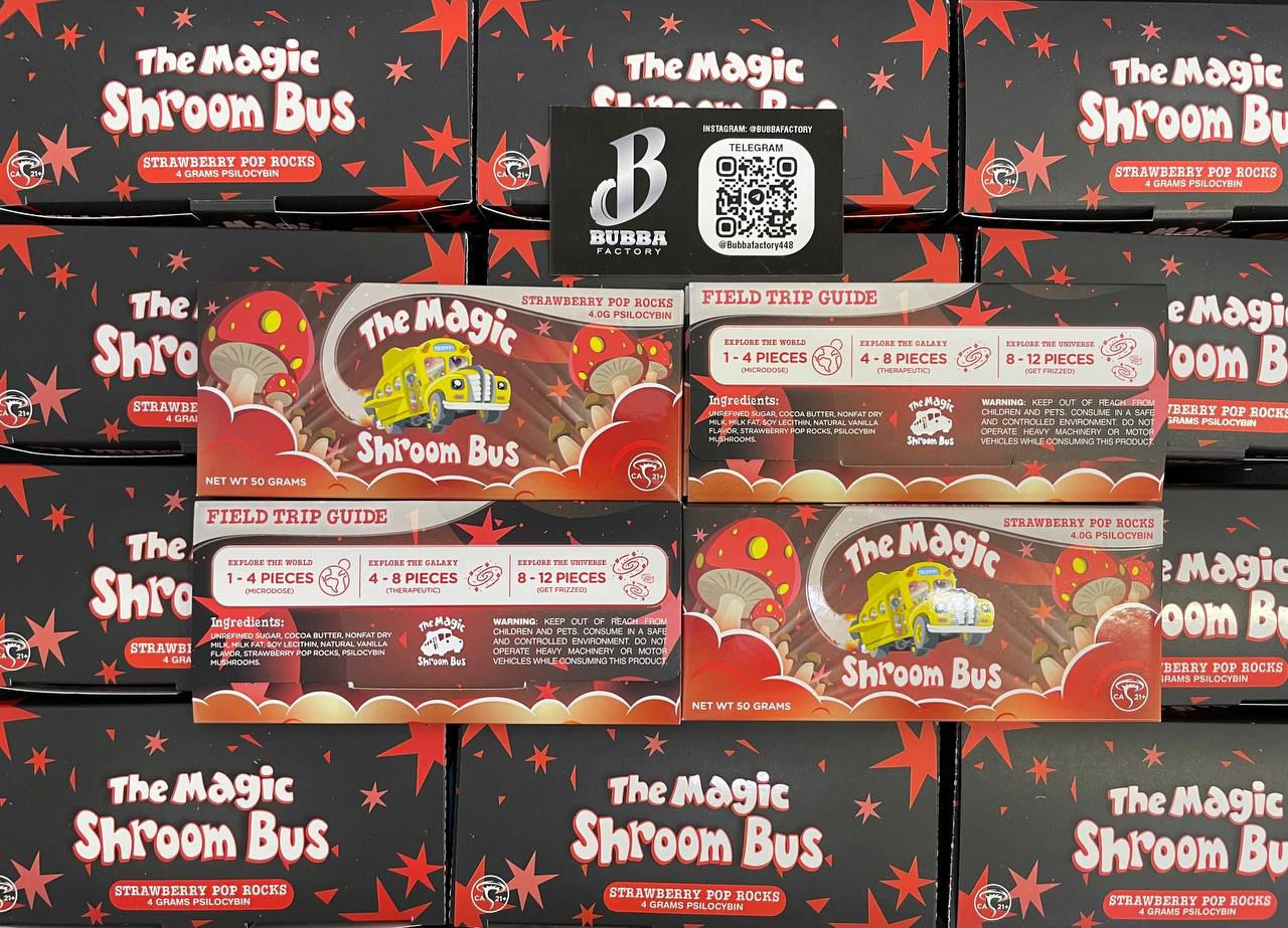 THE MAGIC SHROOM BUS POP ROCKS