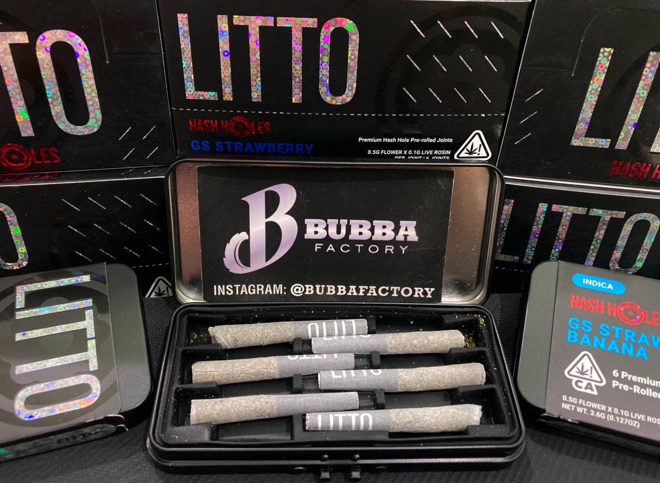 Litto 3.6G Gram Hash Hole Pre Rolls