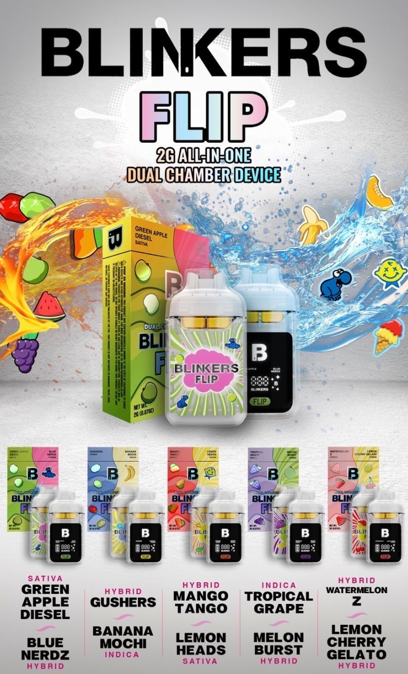 Blinkers Flip 2 Gram Disposables