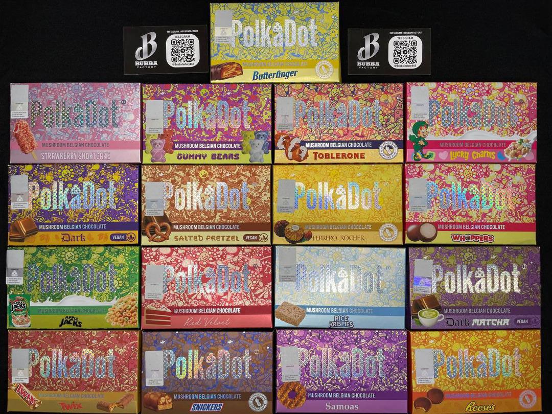 50 PACKS POLKADOT